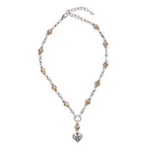 NEW CHANOUR bee necklace in silver